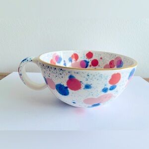 New! Discontinued Anthropologie Mela Tea Cup. Perfect for your summer hosting!